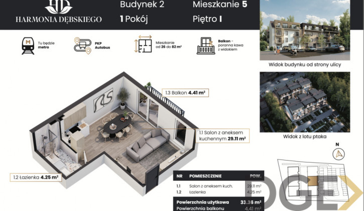 Mieszkanie Sprzedaż Kraków Kraków-Podgórze 1